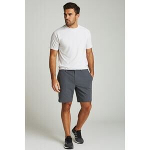 Lululemon Men's SZ 34 ABC Classic-Fit Short 7" Warpstreme In Obsidian-Gray